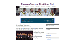 Desktop Screenshot of aberdeencricket.com